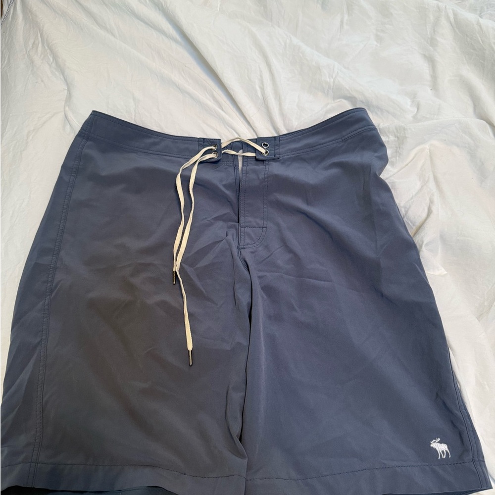 Abercrombie & Fitch Navy Swim Board Shorts